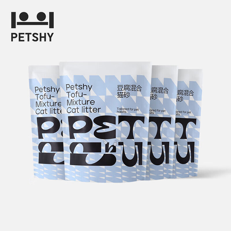 petshy 椰壳除臭猫砂2.0kg*4包 37.53元（需买3件，需用券）