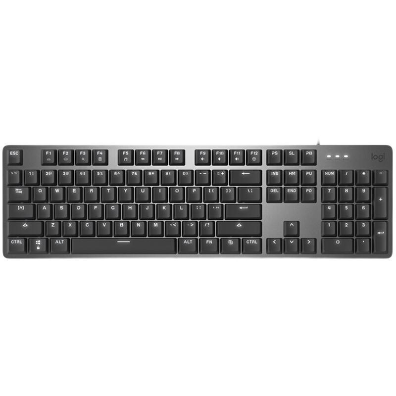 百亿补贴：logitech 罗技 K845有线机械键盘 104键 黑色 ttc茶轴 单光 199元（需用