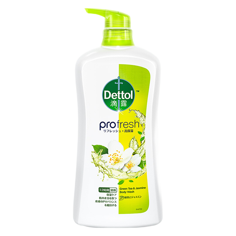 Dettol 滴露 茉莉与绿茶清香清爽保湿沐浴露 950g 39.9元