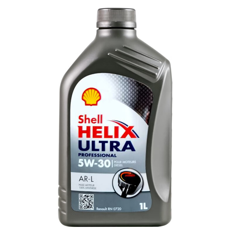 有券的上：Shell 壳牌 Helix Ultra AR-L 超凡灰喜力 5W-30 SL级 全合成机油 1L 欧版 3