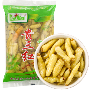 贵三红 泡椒凤爪原料 小米辣500g 1.08元（需用券）