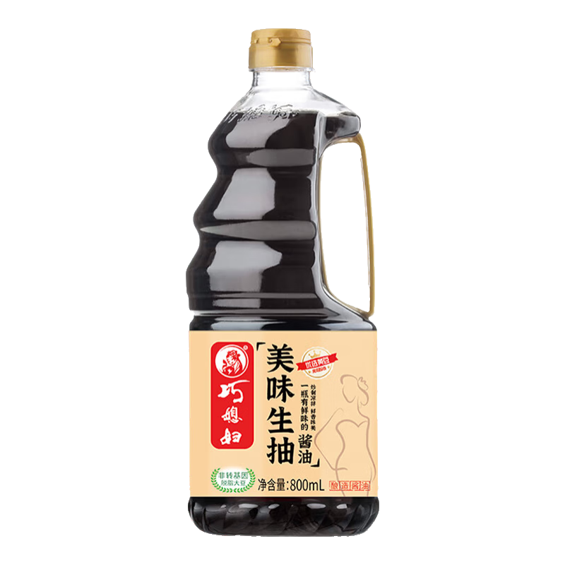 巧媳妇 美味生抽 800ml 5.85元（券后0.85元）