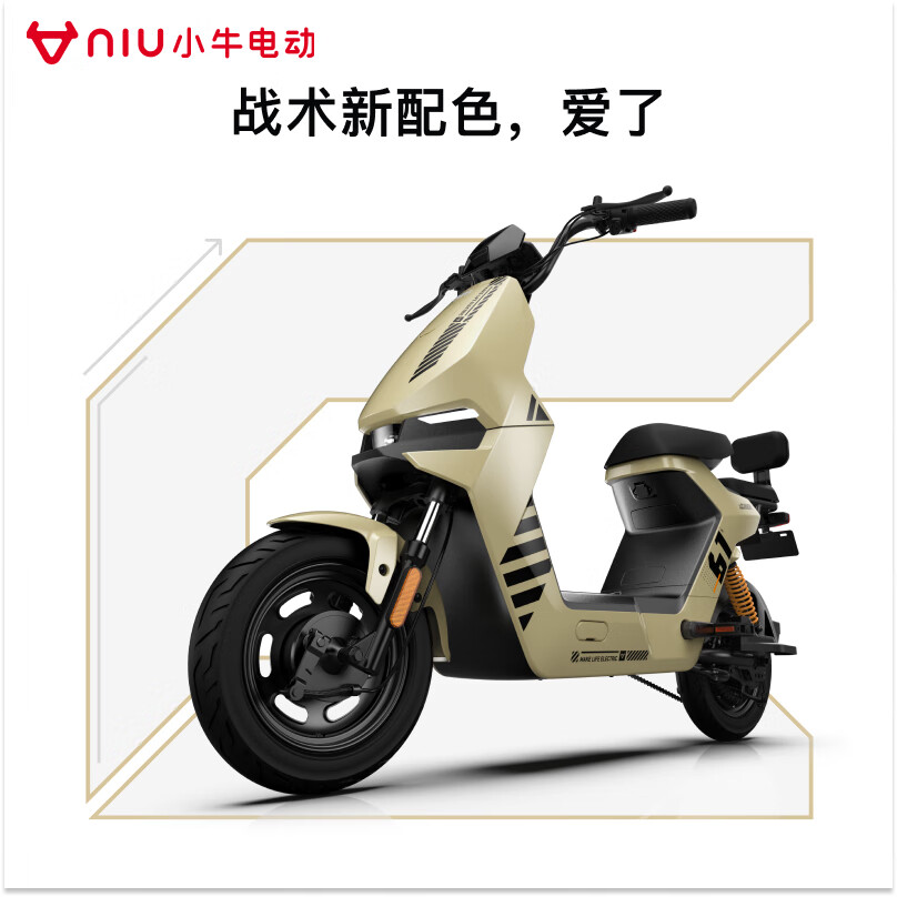 Niu Technologies 小牛电动 F100 新国标电动自行车 TDT13Z 2299元（需用券）