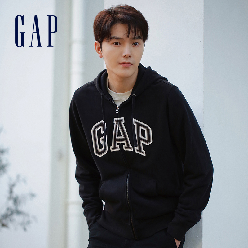 Gap 盖璞 853131 男女款LOGO连帽卫衣 244.1元（需用券）