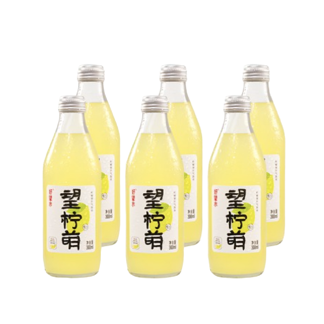 HOPE WATER 好望水 望山楂柠檬味果汁气泡水饮料300ml*6 21.49元（需买2件，需用