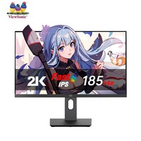 ViewSonic 优派 VX2758-2K-PRO-2 27英寸Fast IPS显示器（2560*1440、185Hz、1ms GTG） ￥768