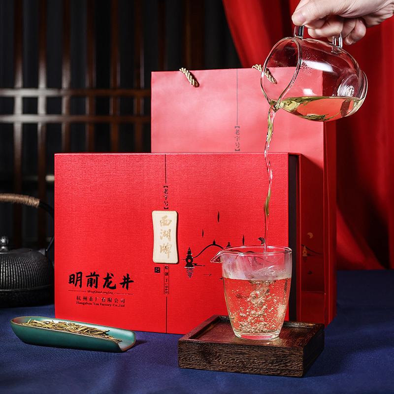 88VIP：西湖牌 明前特级精选龙井茶100g礼盒茶叶绿茶 154.85元