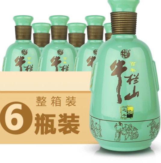 牛栏山 二锅头 52度 和之牛浓香型白酒 500ml*6瓶 368元（需用券）