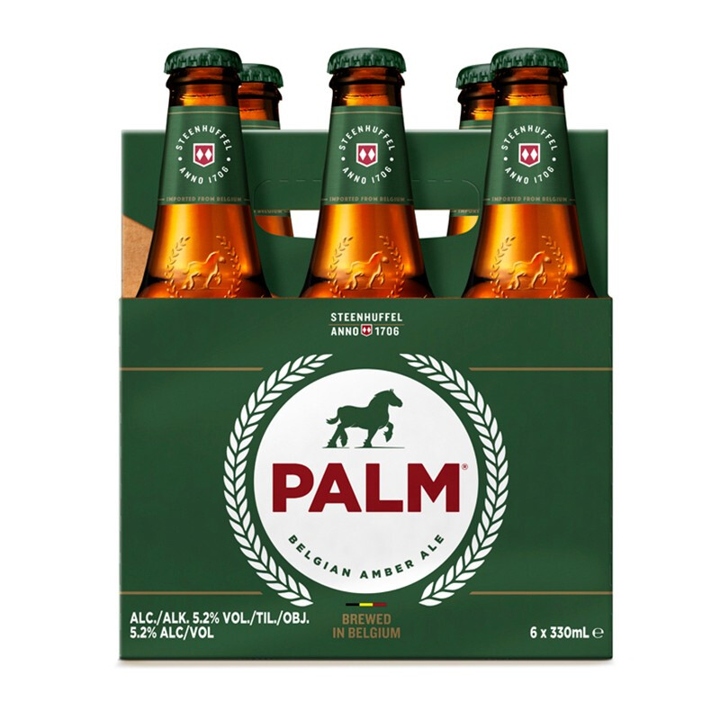 PALM 布马 SWINKELS FAMILY BREWERSPALM琥珀啤酒 比利时原装 顶部发酵 330ml*6瓶 4月25