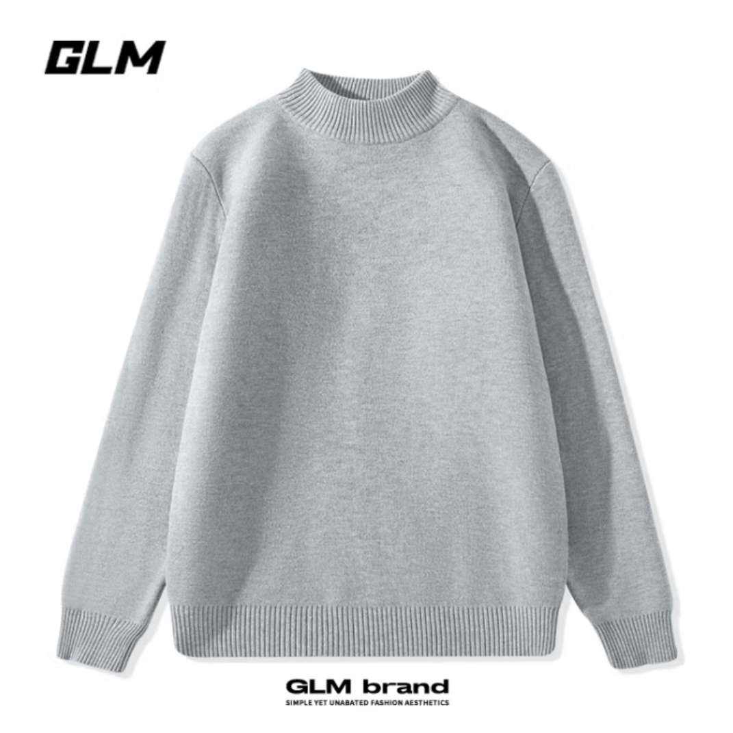 plus会员：GLM 男士半高领针织毛衣 98.5元（32.83元/件、包邮）