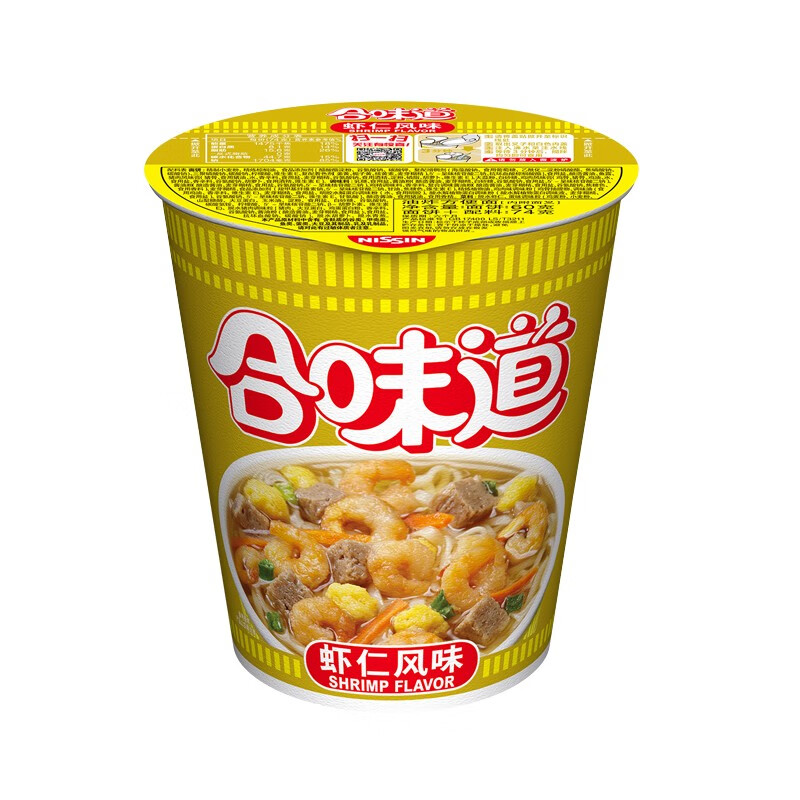 CUP NOODLES 合味道 猪骨浓汤风味方便面 标准杯77g 任选12件 4.1元（需用券）