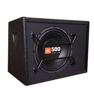 jbl汽车箱体低音炮 cs1014 10英寸低音喇叭赠送箱体(已组合) 899元