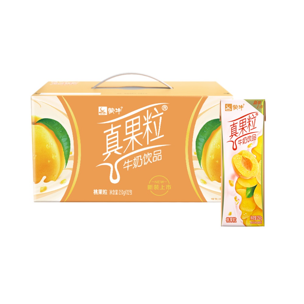 88VIP：MENGNIU 蒙牛 真果粒饮料 250g*12盒 16.05元（需用券）