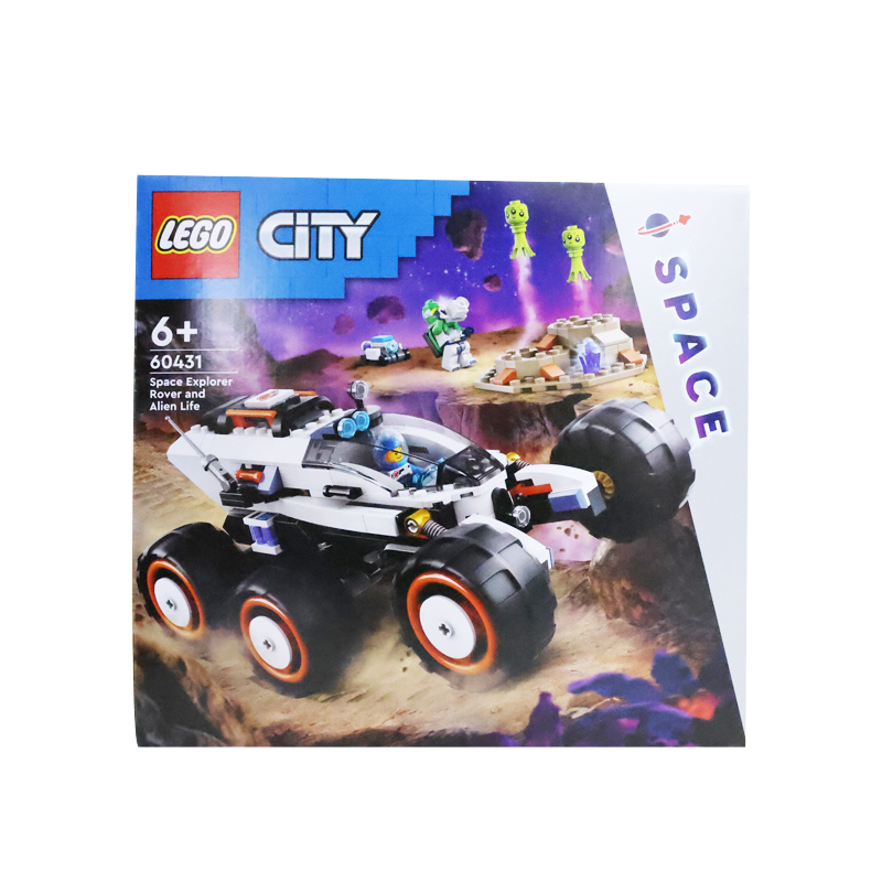 LEGO 乐高 城市系列60431太空探测车男女益智拼搭积木儿童玩具 160.55元