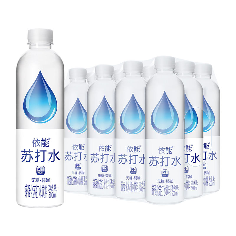 yineng 依能 苏打水饮料无糖 500ml*12瓶 18.9元包邮（需用券）