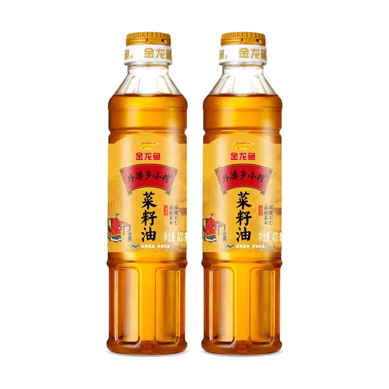 金龙鱼 菜籽油小榨外婆乡菜油食用油小瓶非转基因桶装菜籽油 6.4元（需用