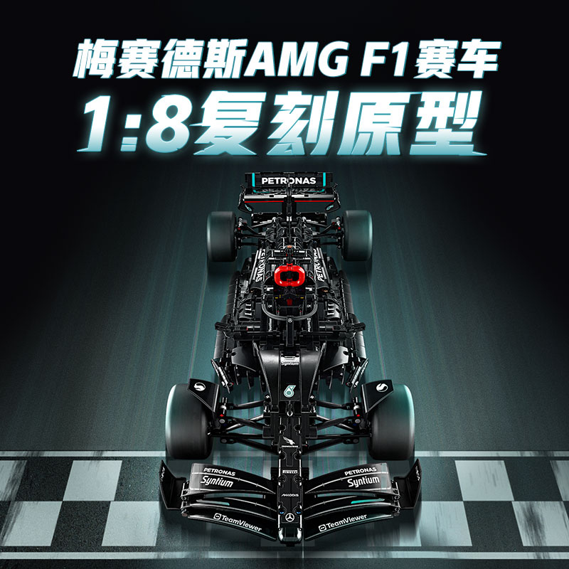 LEGO 乐高 机械组 42171 梅赛德斯亲子赛车组 拼插积木 1439元（需用券）