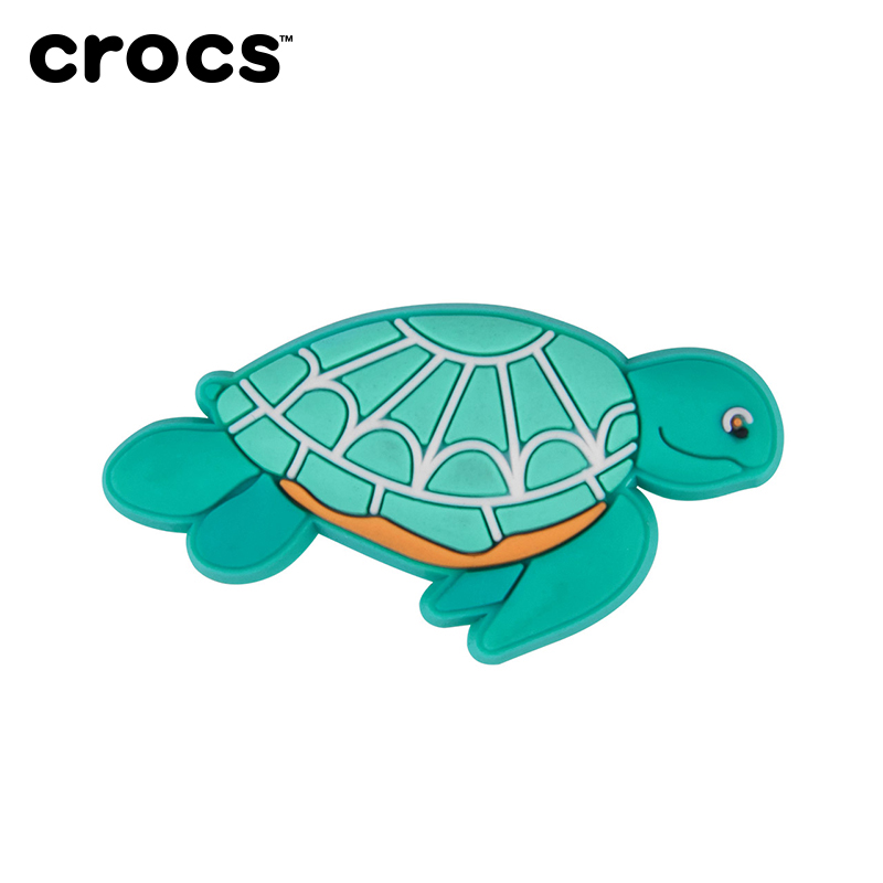 crocs 卡骆驰 配饰智必星洞洞鞋花 动物世界系列鲨鱼海豚水獭海龟 26.6元（需