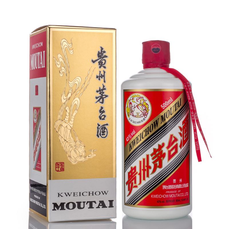 MOUTAI 茅台 飞天茅台 43%vol 酱香型白酒 500ml 单瓶装 1028元