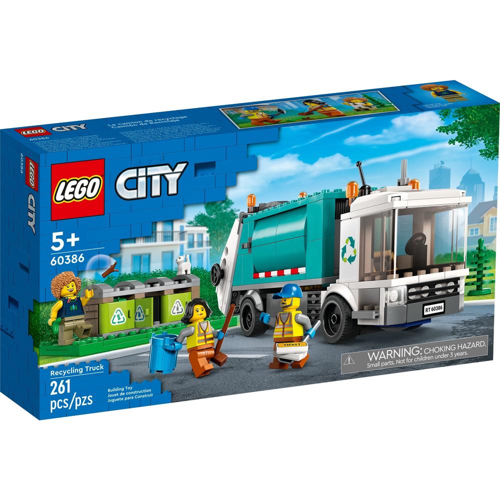 88VIP：LEGO 乐高 City城市系列 60386 环卫垃圾车 208.05元