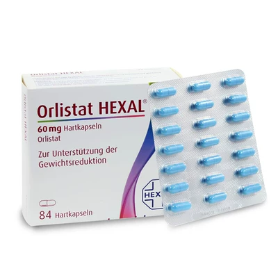 德国原版 Orlistat HEXAL奥利司他胶囊 排油丸84粒 到手192.2元包邮