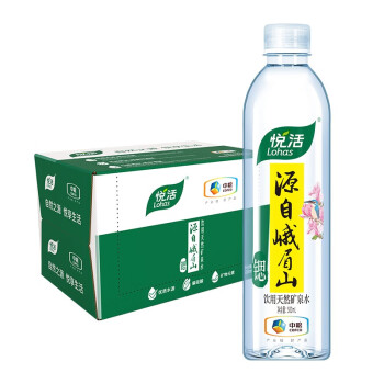 Lohas 悦活 矿泉水500mlx24瓶/箱 ￥28.9