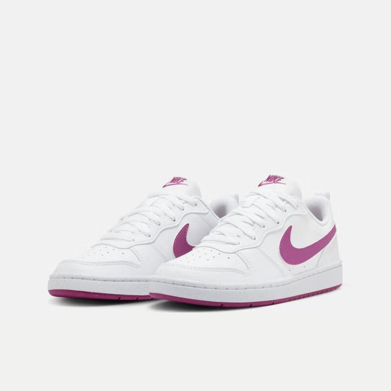 PLUS会员：NIKE 耐克 Court Borough Low Recraft 女款休闲运动鞋 DV5456-121 245.26元