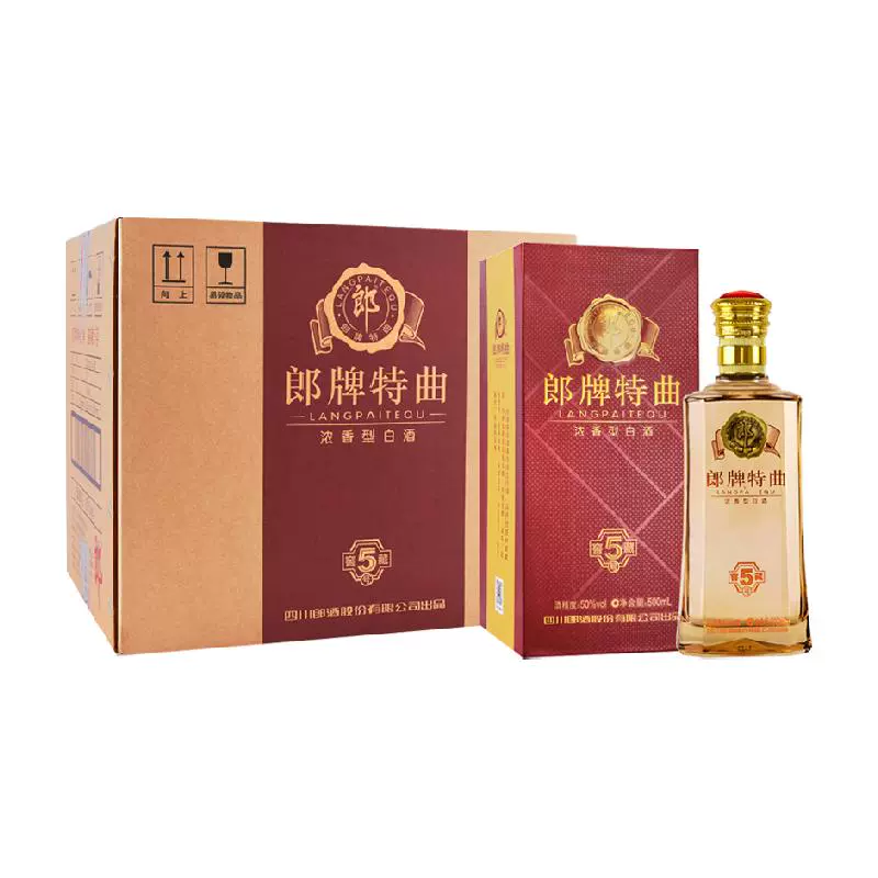 LANGJIU 郎酒 郎牌特曲 窖藏5号 50%vol 浓香型白酒 ￥330