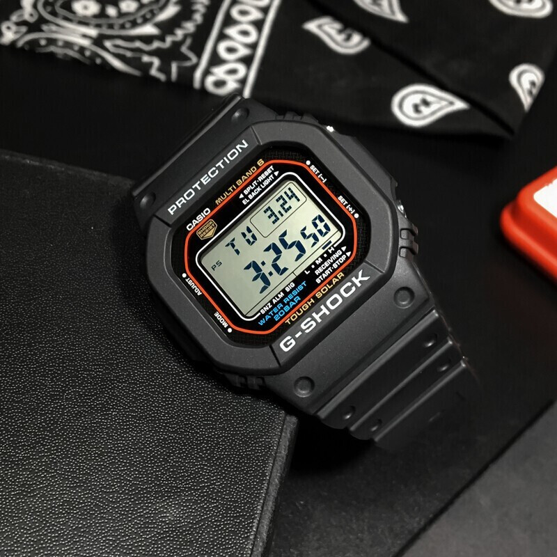 CASIO 卡西欧 G-SHOCK经典系列 43.2毫米太阳能电波腕表 GW-M5610U-1 630元（需用券