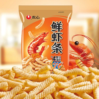 NONGSHIM 农心 鲜虾条 90g*3包*2 23.21元（需领券，合11.61元/件）