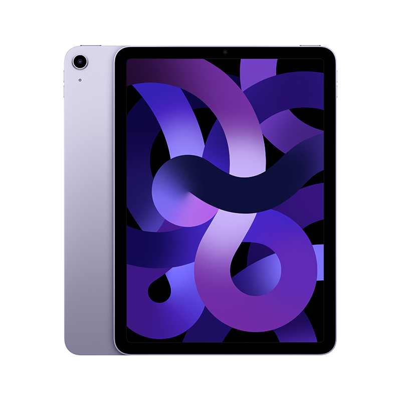 Apple 苹果 iPad Air(第 5 代)10.9英寸平板电脑 2022年款(64G WLAN版/MME23CH/A)紫色 3875.