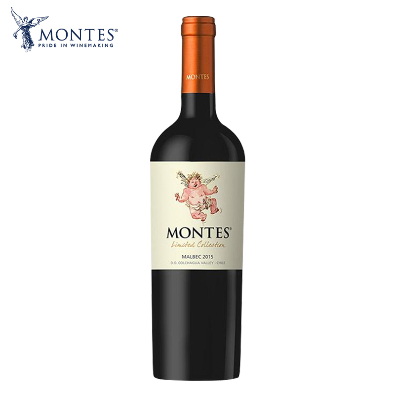 MONTES 蒙特斯 限量小天使 赤霞珠 干红葡萄酒 750ml*6瓶 786.96元包邮（需用券）