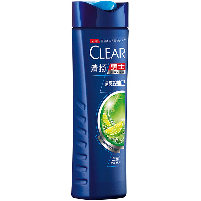 CLEAR 清扬 男士去屑洗发露 清爽控油型 205g 12.9元（需用券）