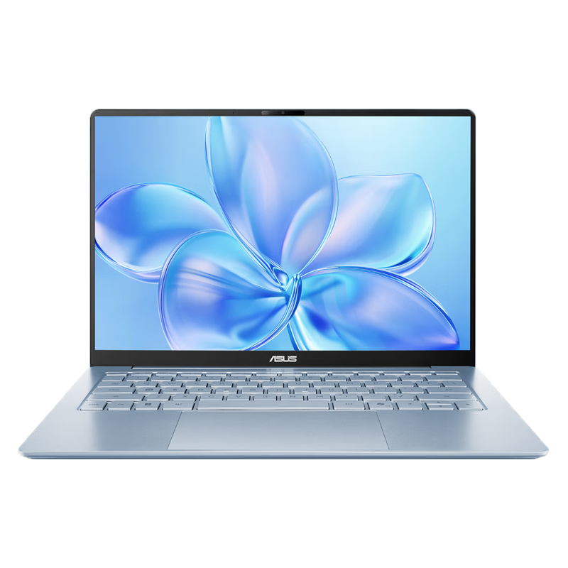 华硕 a豆14 Air 2026 全新锐龙AI7 32G 1T 风信子蓝 2.8K 120Hz 1100nits 预装office 6884.15