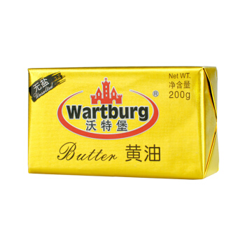 Wartburg 沃特堡 动脂黄油 淡味 200g 20.18元