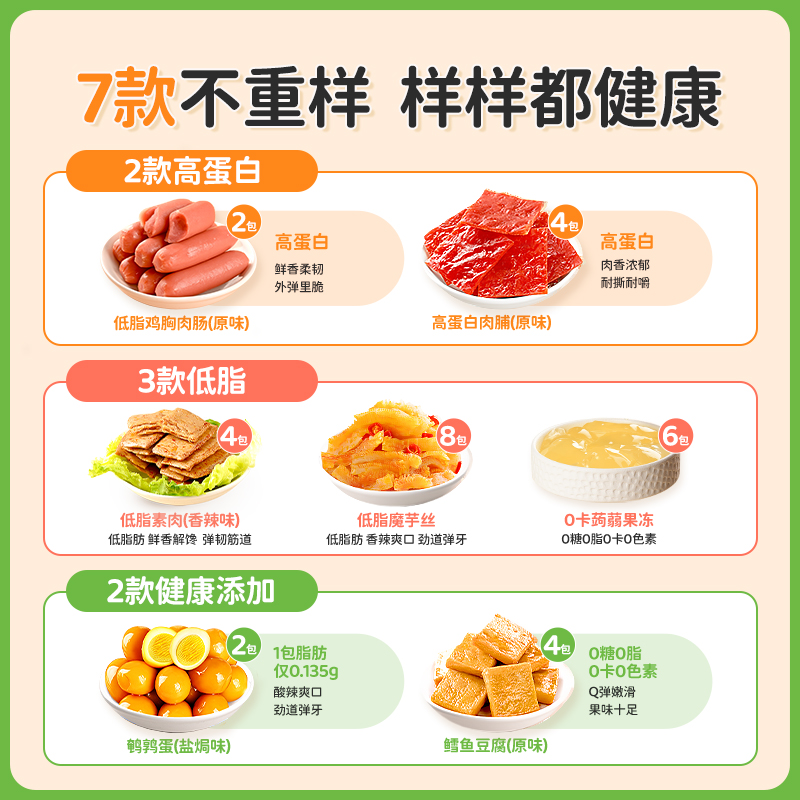 轻咔熊 零食大礼包 300g 9.9元（需用券）