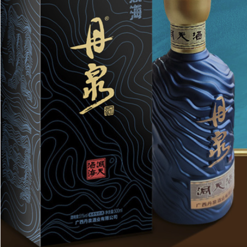 DANQUAN 丹泉 洞天酒海 观海 51%vol 酱香型白酒 500ml 单瓶装 150.1元（需用券）