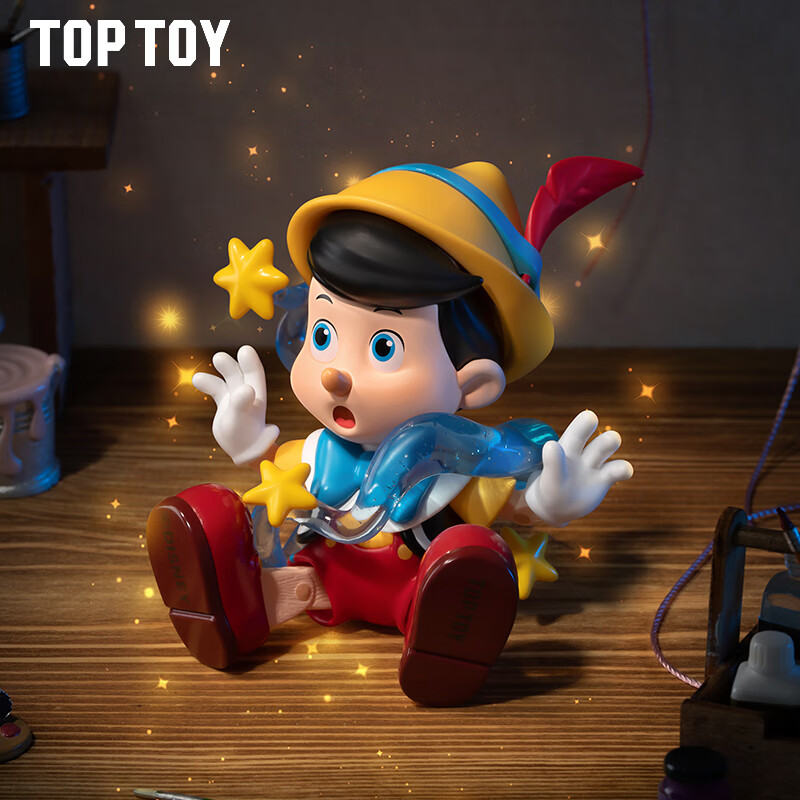 TOP TOY 匹诺曹成长日记 手办盲盒 单盒 款式随机 29.5元