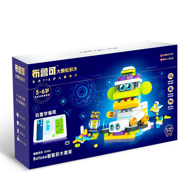 BLOKS 布鲁可积木 智能系列 83104 Botzee智能积木套装 789元