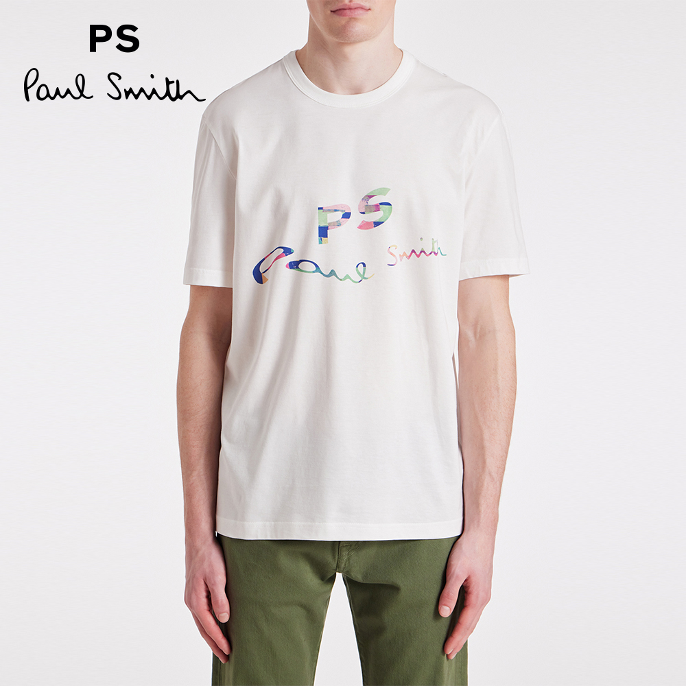 Paul Smith PS Paul Smith男士常规版型PS LOGO短袖T恤白色24春夏新品 545元