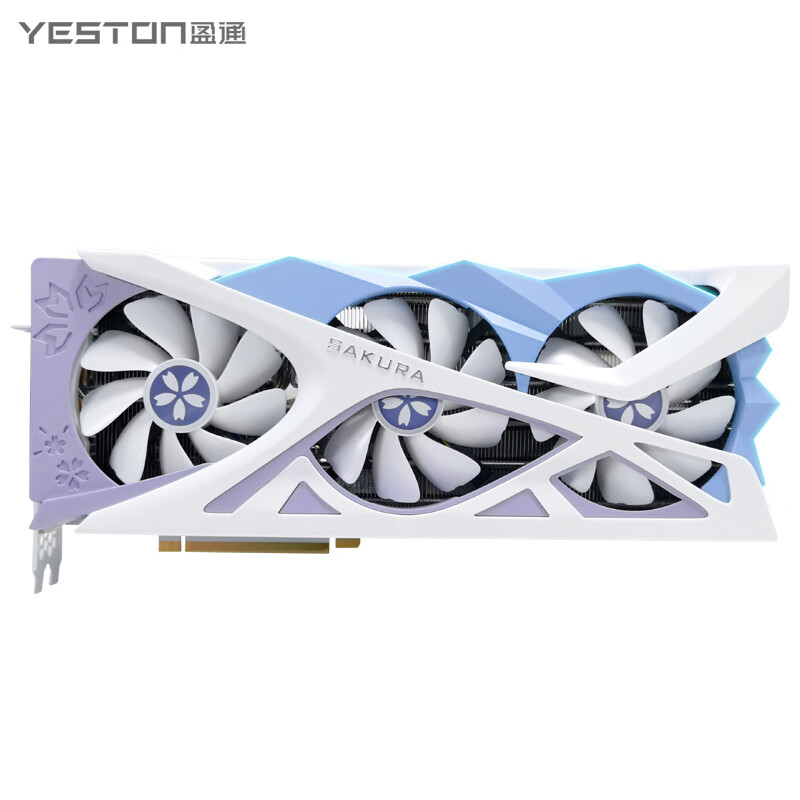 移动端、京东百亿补贴：yeston 盈通 樱瞳花嫁 RTX 4070Ti SUPER 独立显卡 16GB 5669