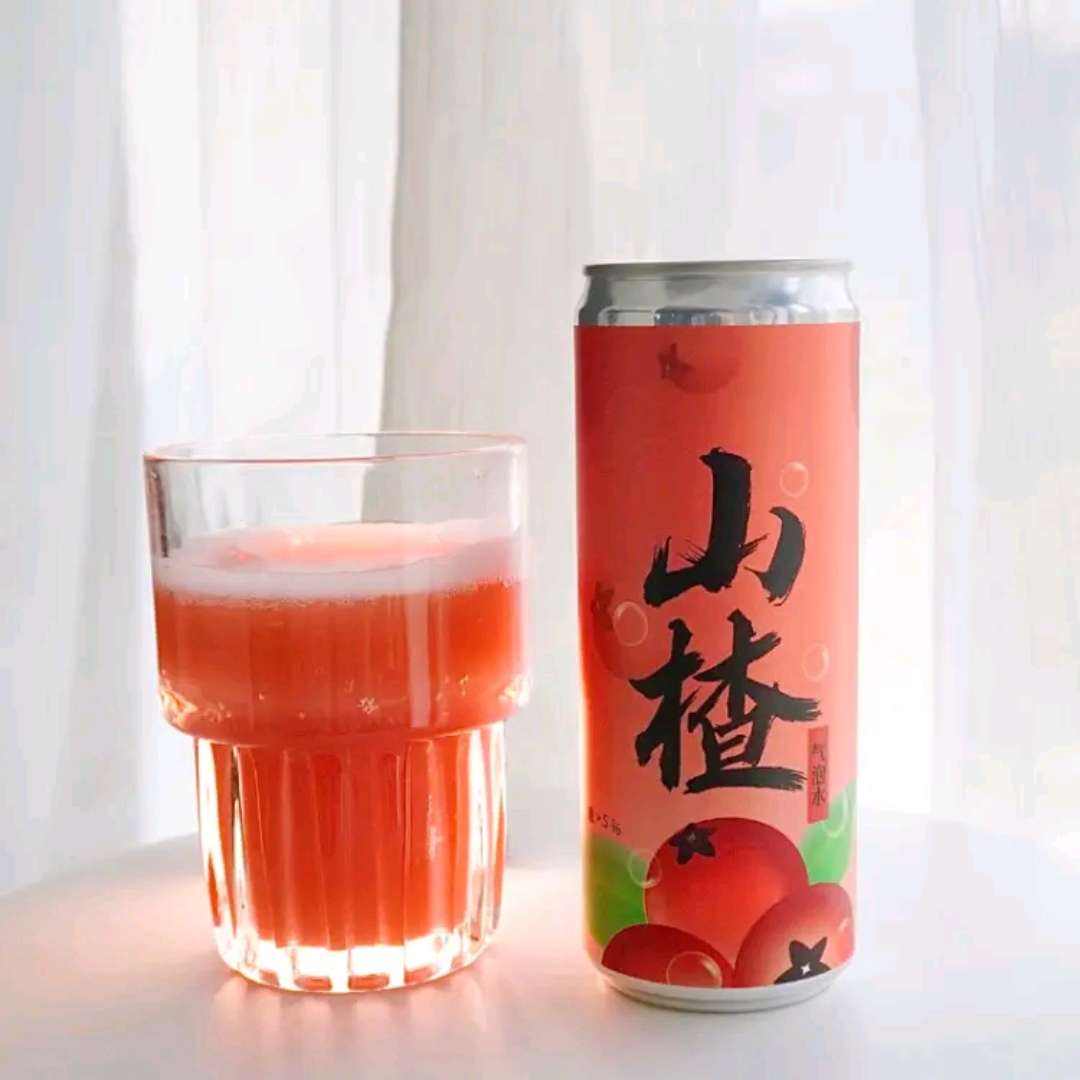 京东试用：山楂无醇气泡水 1*330ml 1.2元