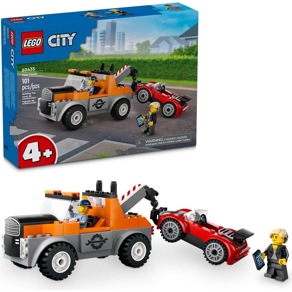 LEGO 乐高 City城市系列 60435 道路救援拖车与跑车 144元（需用券）