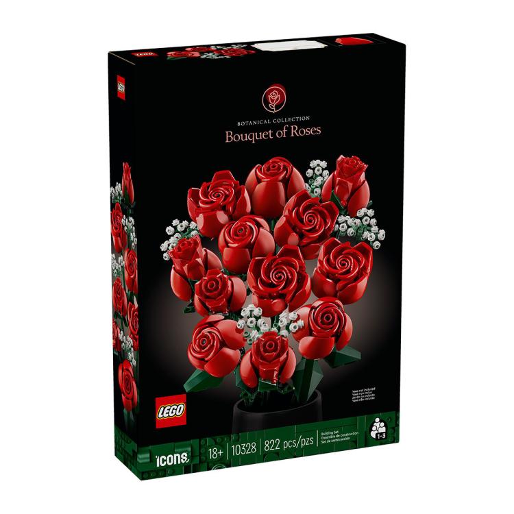 LEGO 乐高 创意 10328 玫瑰花束拼装玩具摆设（18岁以上） 299元