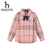 HAZZYS 哈吉斯 女童时尚简约衬衫 ￥146.61