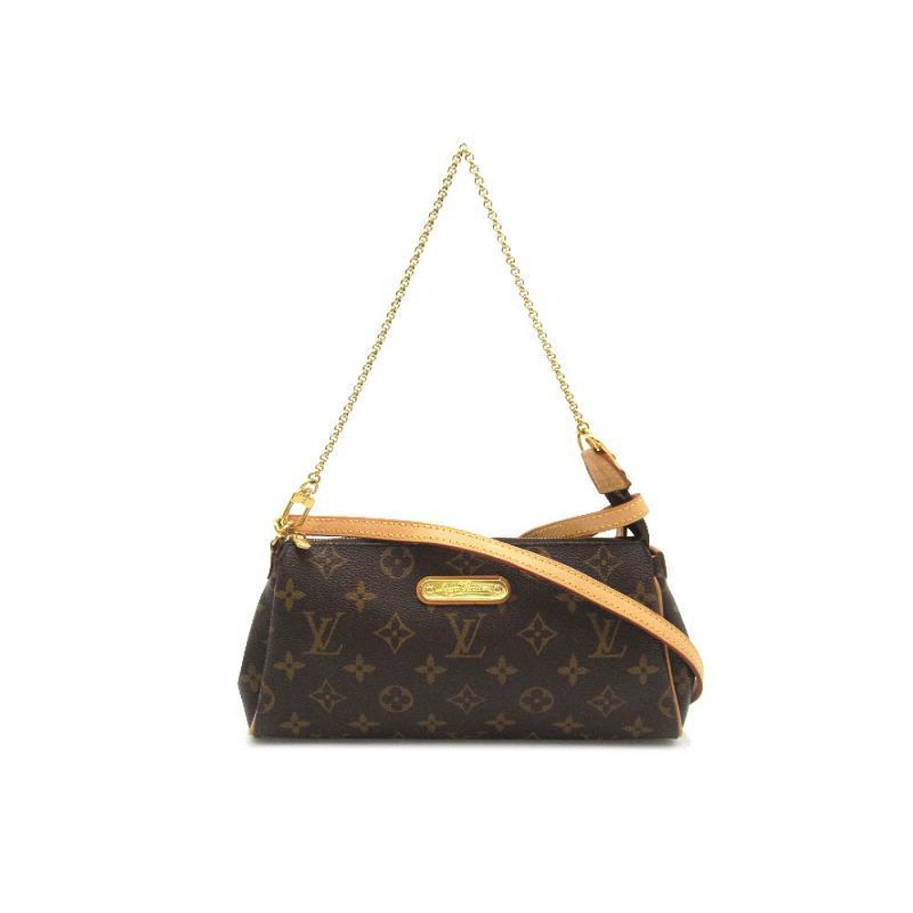 LOUIS VUITTON 路易威登 日本直邮中古LV路易威登女A级95新Eva 挚爱涂层/防水帆布