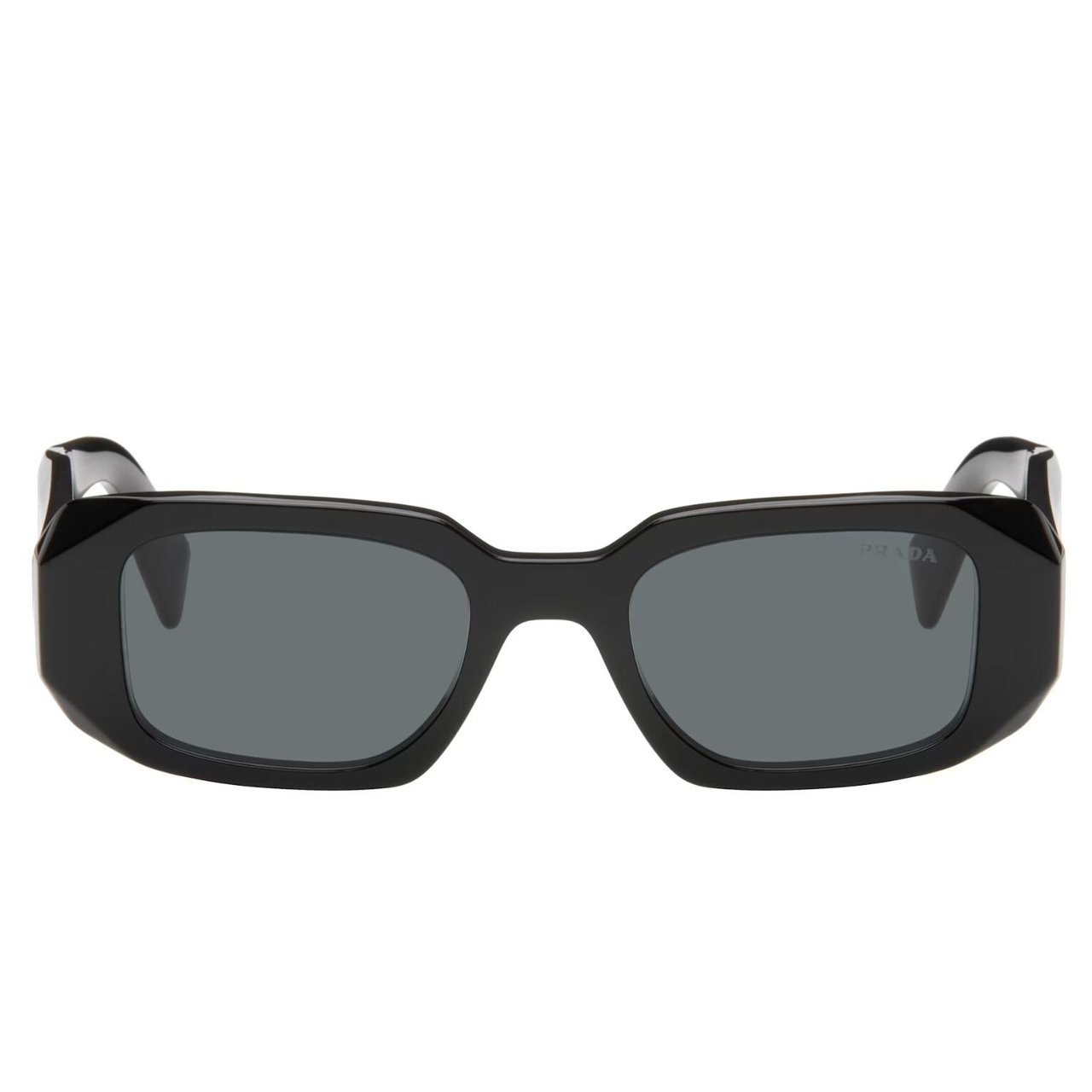 Prada 經典款黑色 Symbole 墨鏡 4折 $220（約1584.99元）