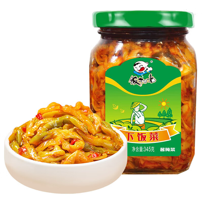 饭扫光 下饭菜345g 4.94元（需买4件，需用券）