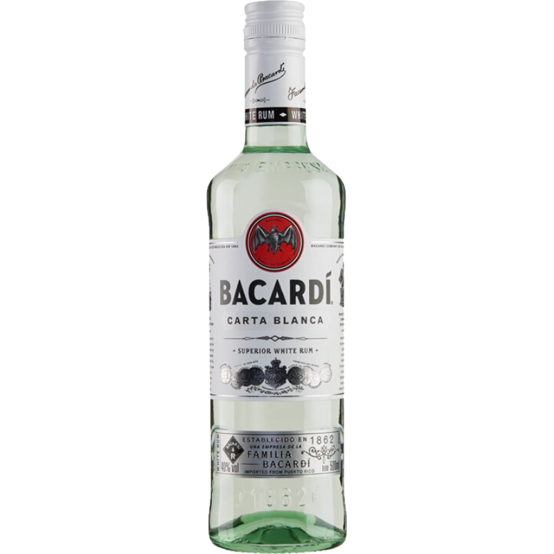 BACARDI 百加得 40%vol 白朗姆酒 ￥52.25