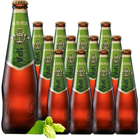 TsingTao 青岛啤酒 精酿IPA 印度淡色艾尔 330ml*12瓶 整箱装 96.81元 包邮（需凑单